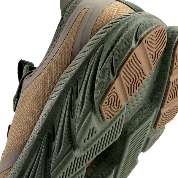 [ActiveCamper] Men's Mesh Lifestyle Walking Shoes - DARK BROWN - 5